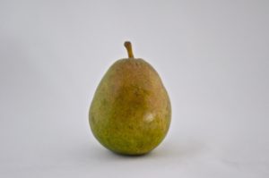 Green bartlet pear
