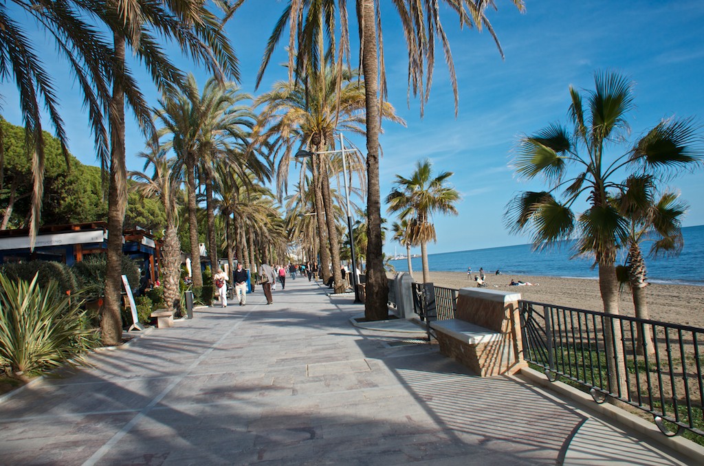 Marbella promenade