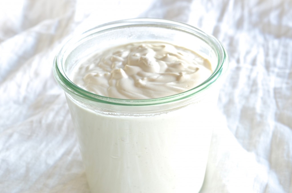Cashew cream - vegan sour cream, vegan whipped cream
