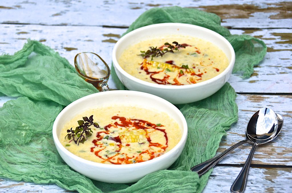Corn and potato soup