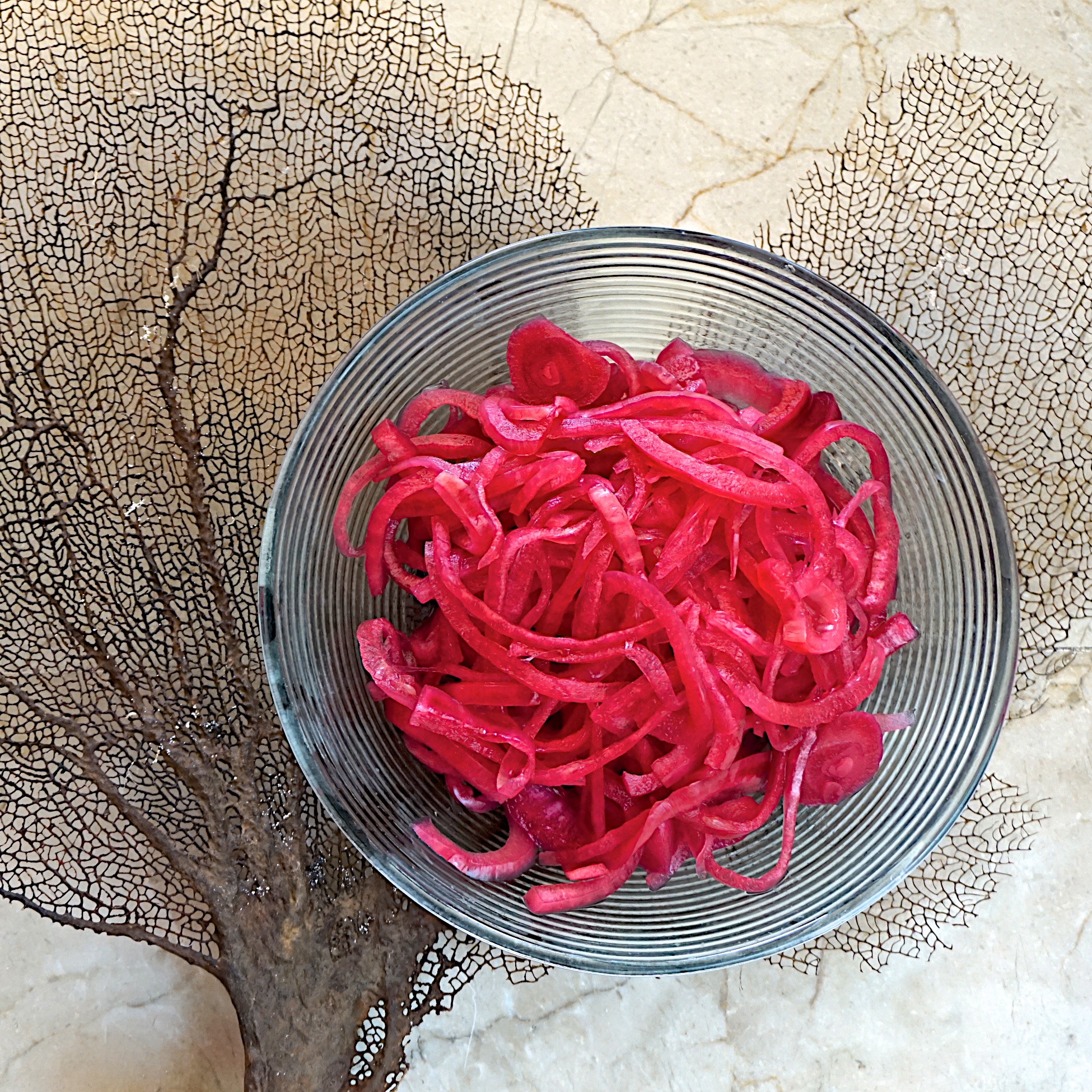 Mexican pickled red onion