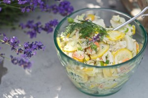 Summer potato salad