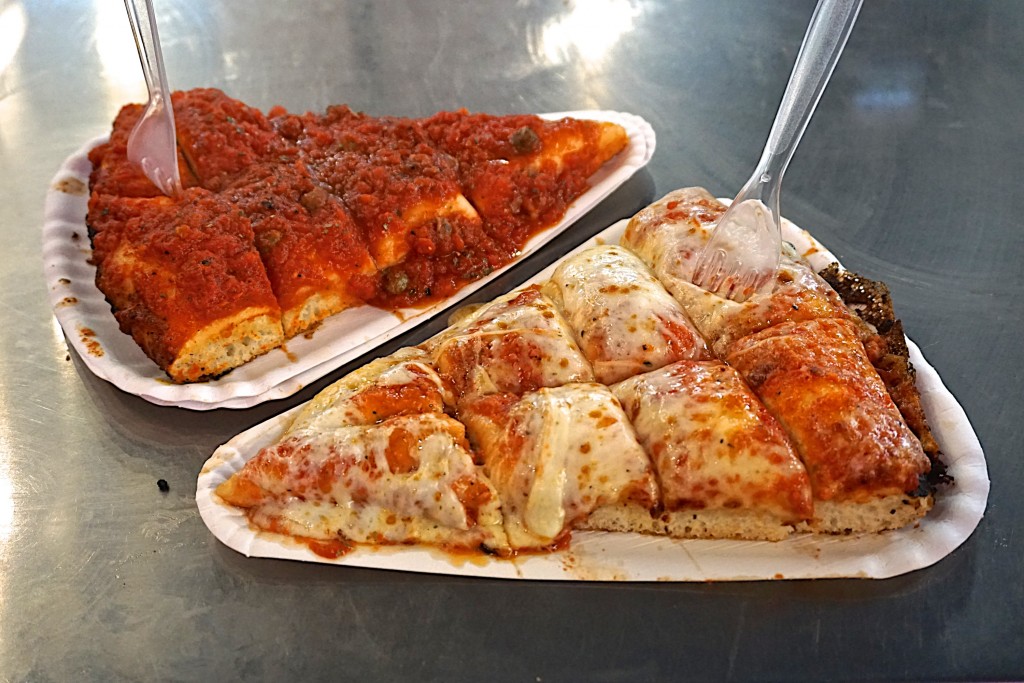 Spontini pizza by the slice