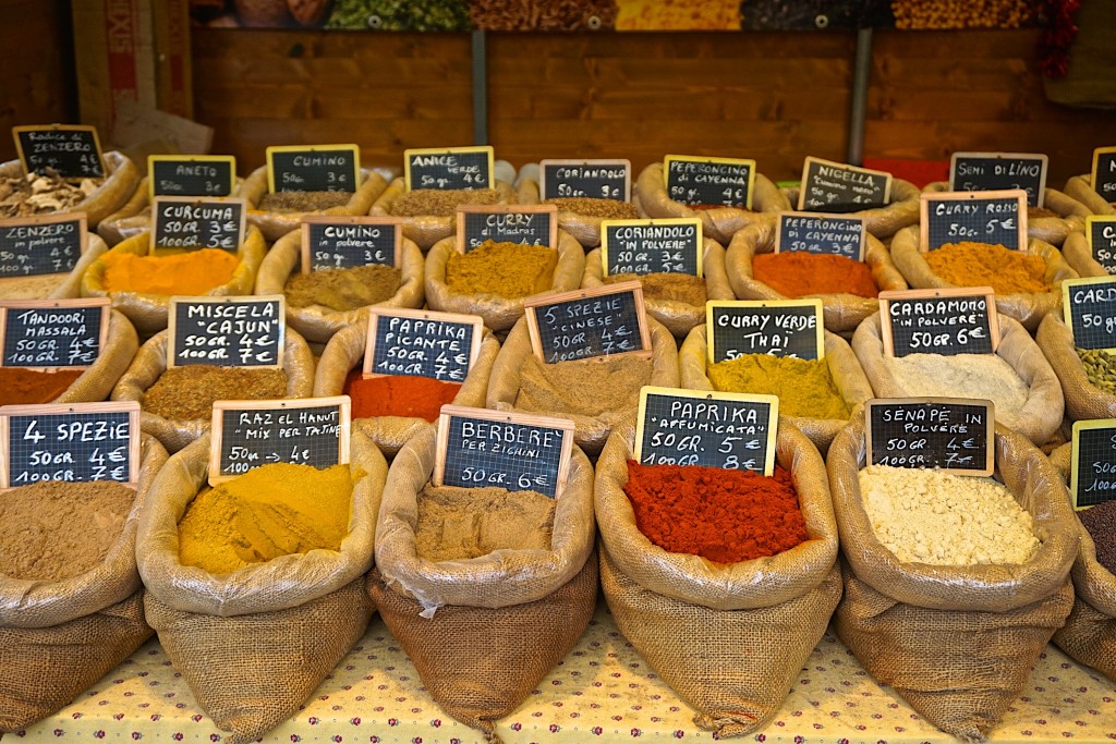 Spices at Mercato Sant' Ambrogio 