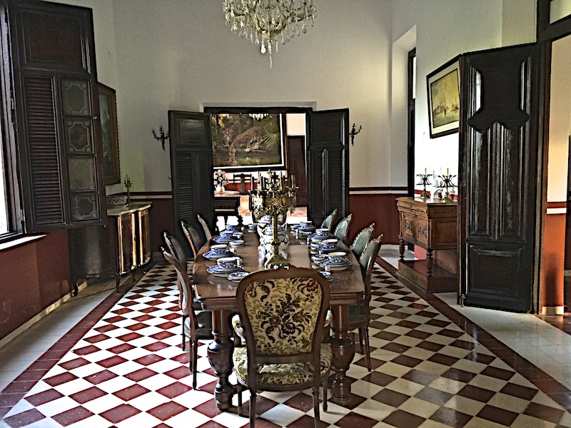 Dining room (display only) at Hacienda Kaan Ac