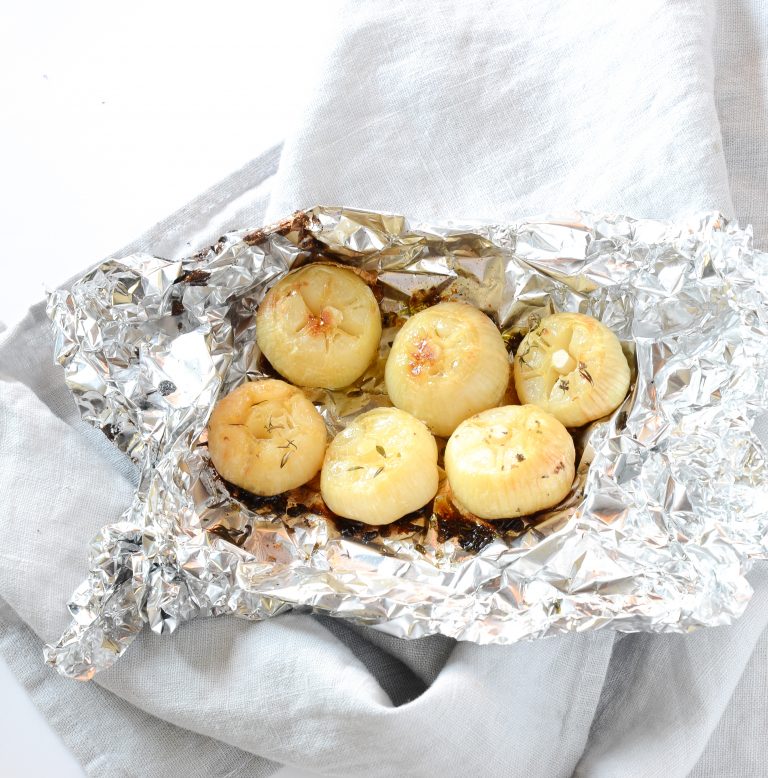 Roasted fresh garlic and garlic butter Olive Oil and Lemons Dina Honke